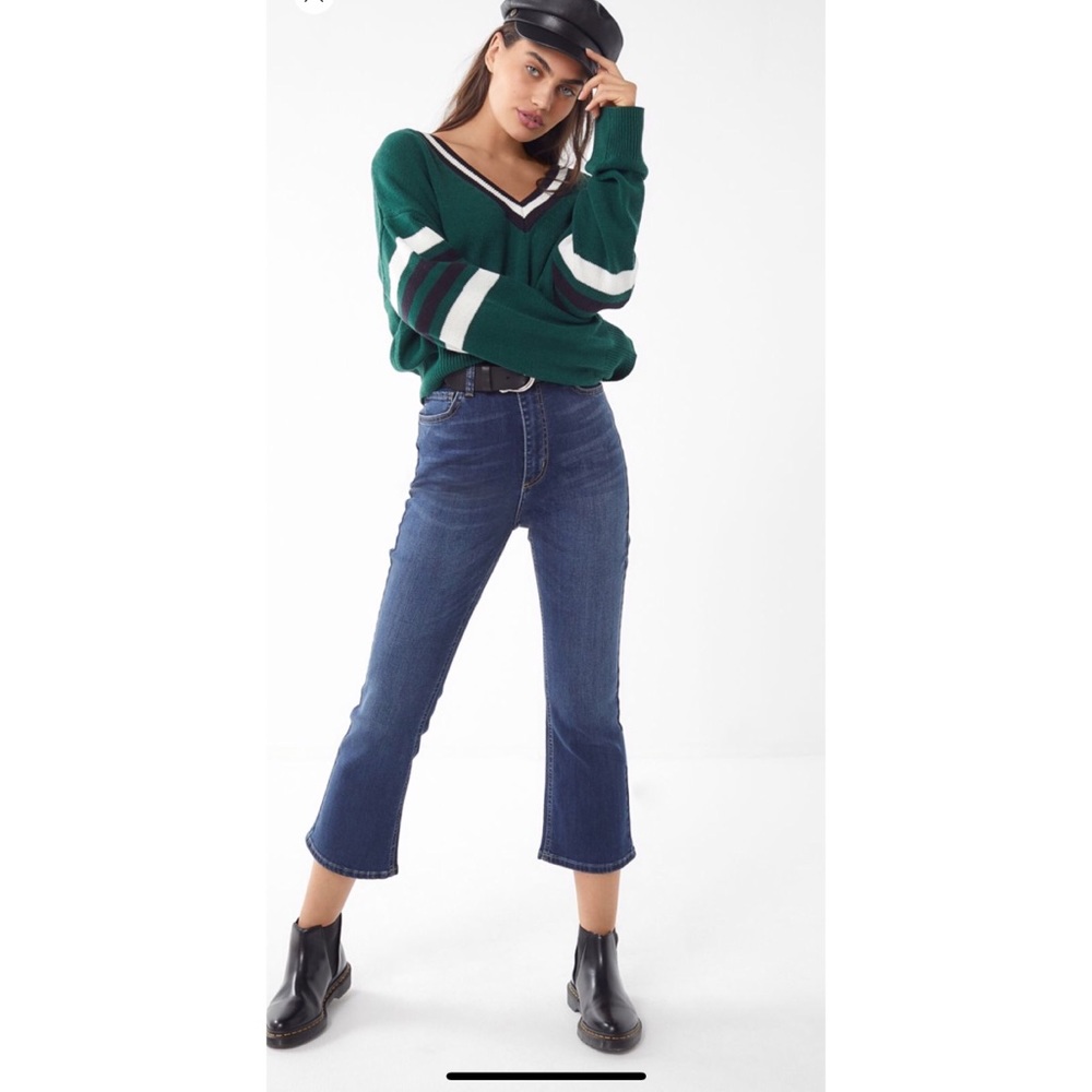 BDG High- Rise Cropped Kick Flare Jean